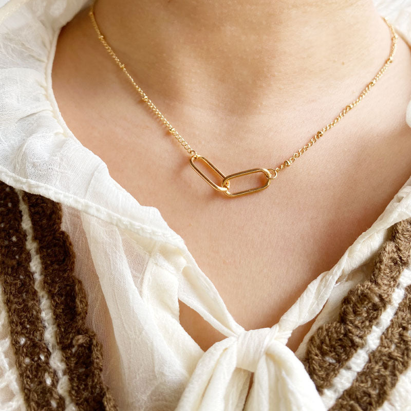 Golden Link Necklace
