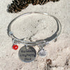 The Beach Is My Happy Place Bangle Bracelet