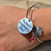 The Beach Is My Happy Place Bangle Bracelet
